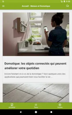 Maison et Domotique android App screenshot 0